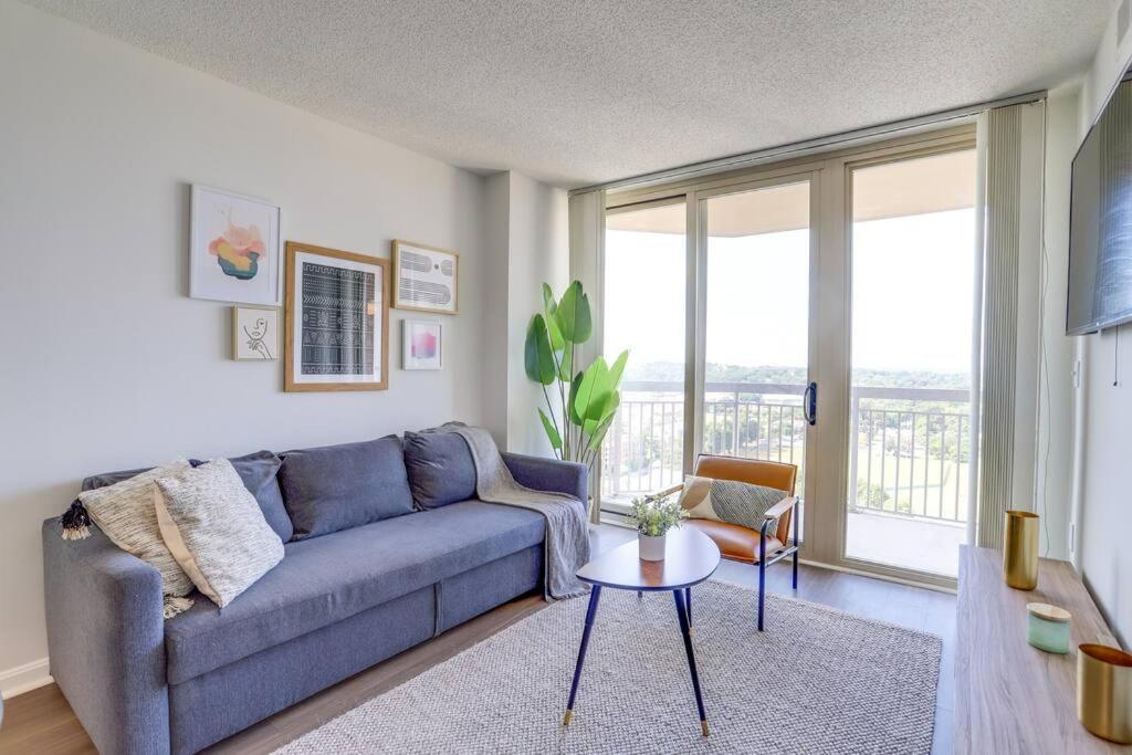 Exclusive Apt In Ballston With Gym 알링턴 외부 사진